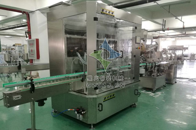 全自動辣椒醬灌裝真空旋蓋生產(chǎn)線