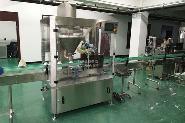 全自動粉末瓶裝灌裝生產(chǎn)線