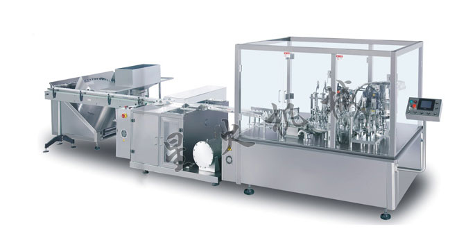 眼藥水全自動灌裝旋蓋生產(chǎn)線