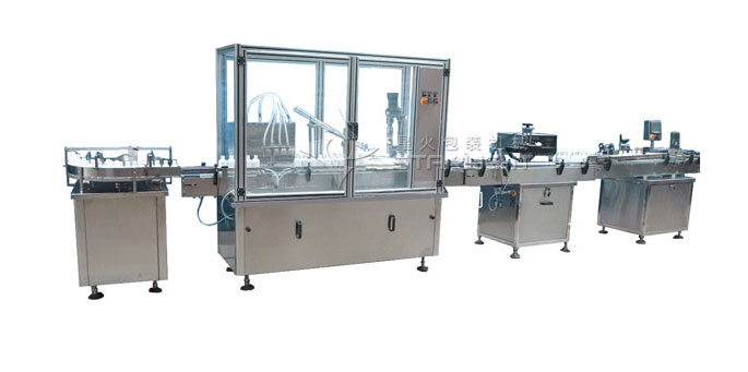 酵素灌裝生產(chǎn)線,全自動果蔬酵素灌裝流水線