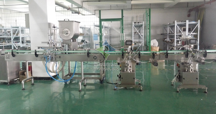 雙頭醬料灌裝生產(chǎn)線