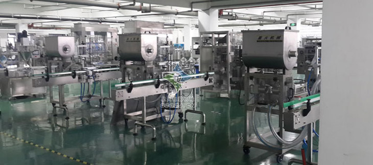 雙頭醬料灌裝生產(chǎn)線