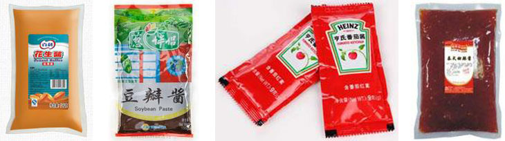 立式全自動(dòng)醬料包裝機(jī)