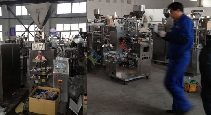 立式全自動(dòng)醬料包裝機(jī)