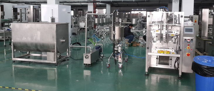 骨頭濃湯火鍋底料自動(dòng)包裝機(jī)