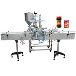 雙頭直線式醬料灌裝機