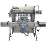 6頭臥式攪拌醬料灌裝機