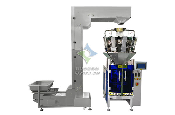 香蕉片自動(dòng)包裝機(jī),組合稱重式薯?xiàng)l包裝機(jī)